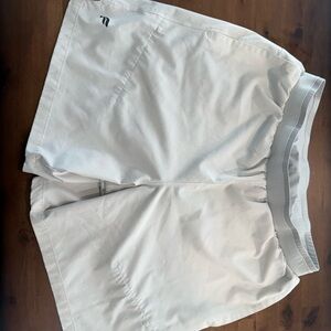Men's Fabletics White Athletic Shorts